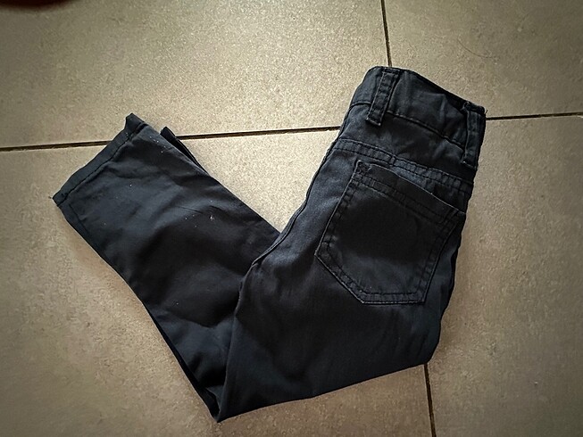 24-36 Ay Beden lacivert Renk Lacivert kanvas pantolon