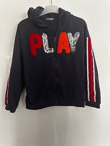 Fermuarlı kapüşonlu sweatshirt