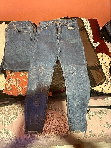 Desenli jean
