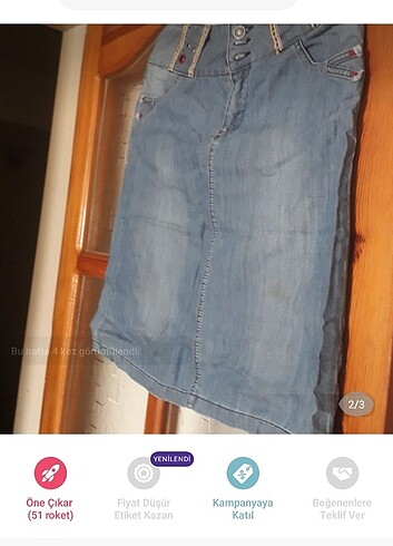 Diğer Kot etek