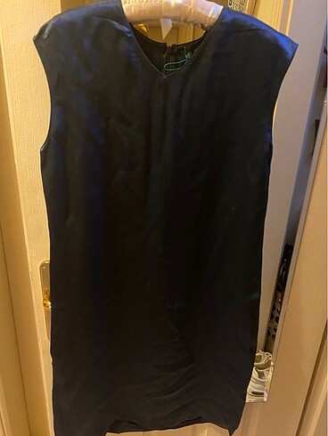 Benetton Benetton lacivert elbise