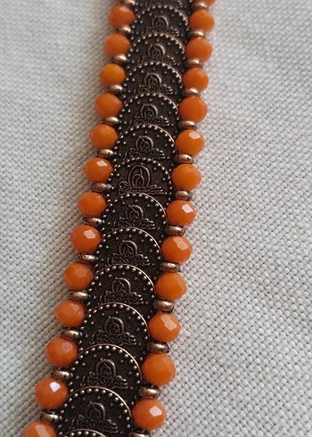 Bohem Renkli Boncuklu Kadın Bileklik - Görsel 4