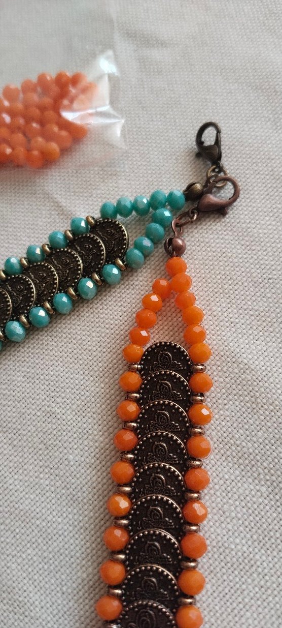 Bohem Renkli Boncuklu Kadın Bileklik - Görsel 5