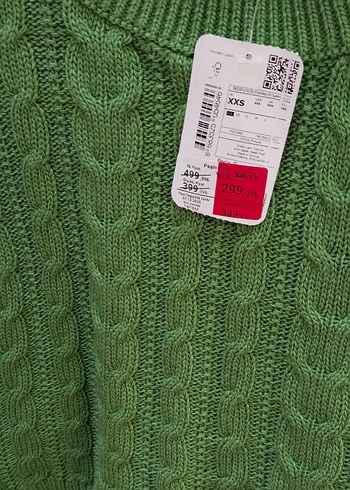 Beyaz Örgü Kadın Kazak ( boyu 38cm - Görsel 7