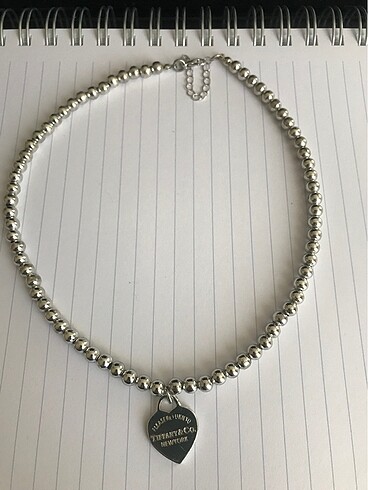 Beden gri Renk Tiffany&co kolye(2 tane)