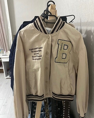 Bershka bomber kolej ceketi