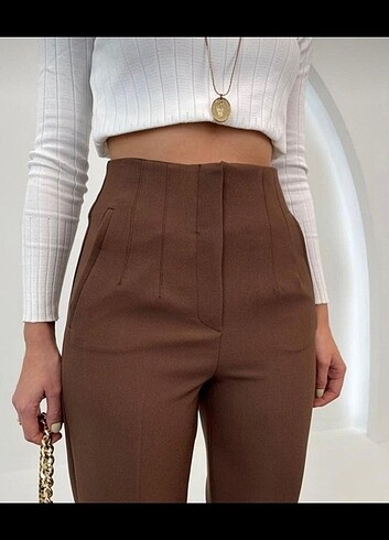 Zara model pensli pantolon 