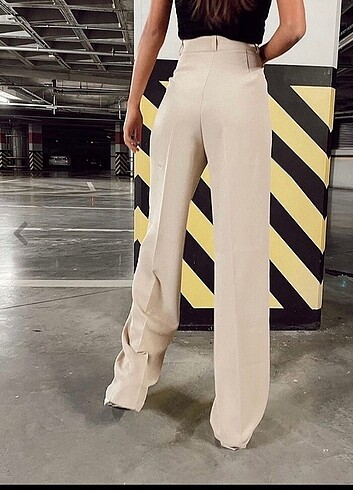 Zara Zara model palazzo pantolon 
