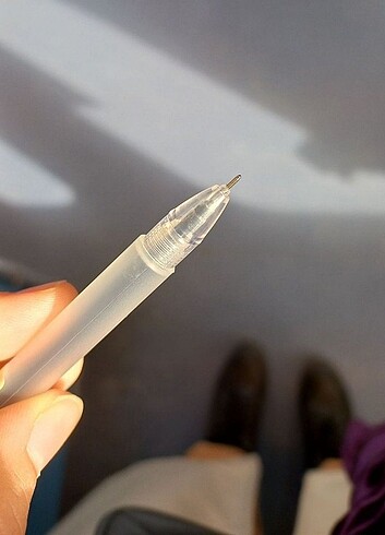 Muji muadili siyah jel kalem 0.5mm uç