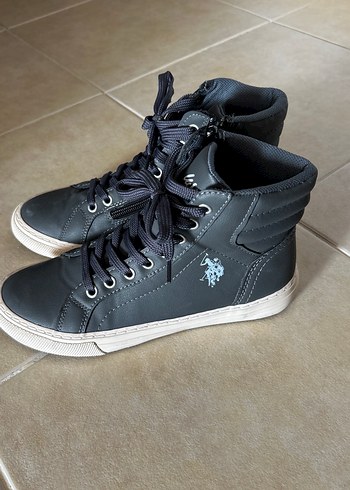 Gri kadın Spor Ayakkabı Bağcıkları - Görsel 2