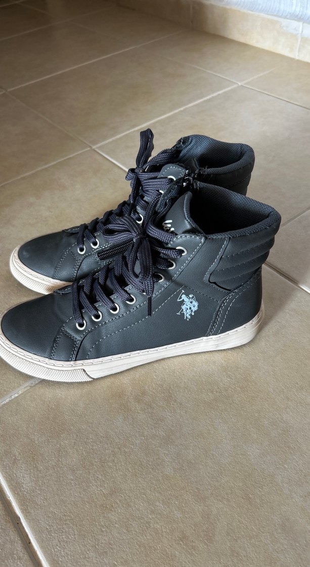 Gri kadın Spor Ayakkabı Bağcıkları - Görsel 2