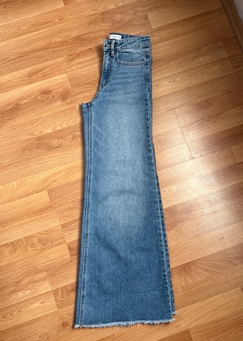 Mango Mavi Kadın Denim Pantolon - Görsel 3