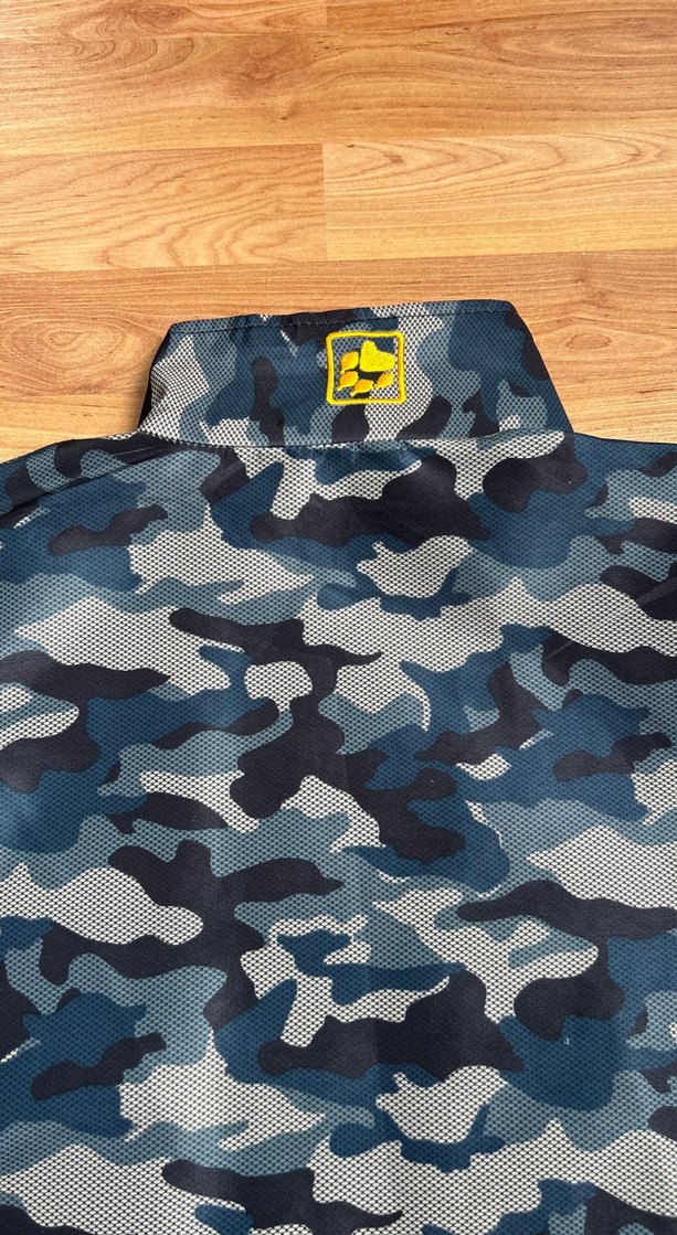 Unisex jack wolfskin Kamuflaj Fermuarlı yağmurluk - Görsel 4