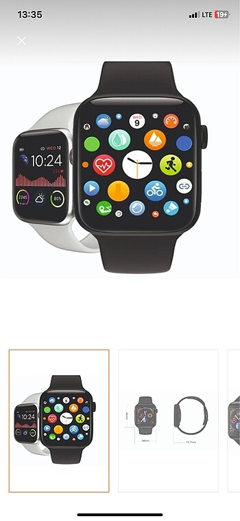  Beden Renk T700s Smartwatch 1.86 In Bluetooth çağrı özellikli akıllı Saat S