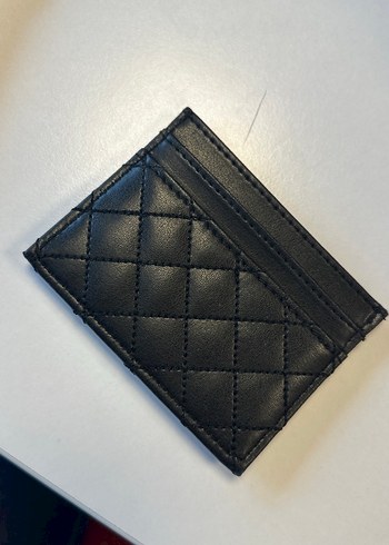 Siyah Deri Tokalı Kadın Cüzdanı - Görsel 2