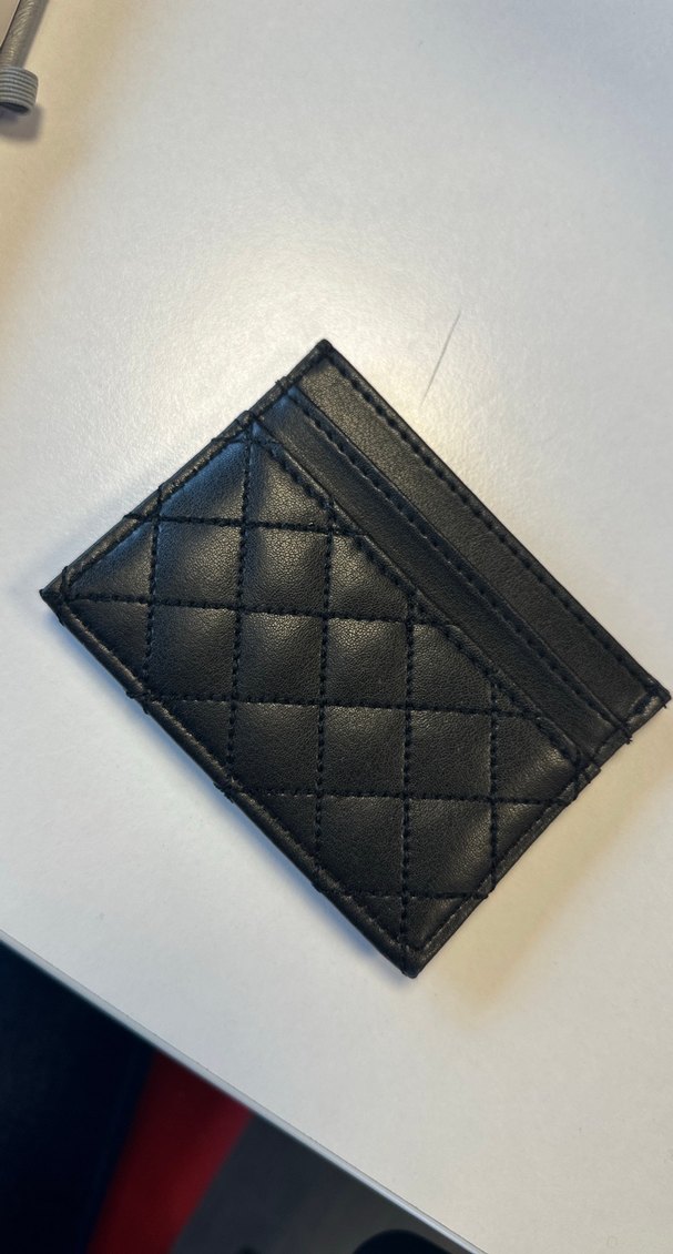 Siyah Deri Tokalı Kadın Cüzdanı - Görsel 2