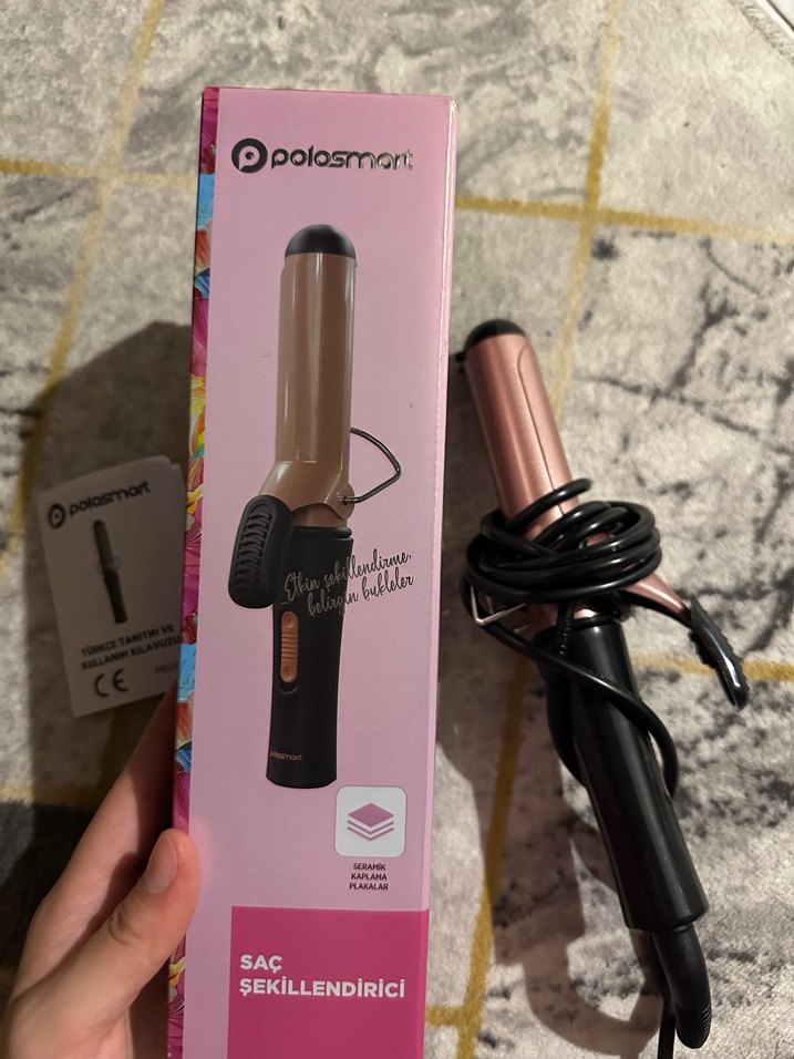 Pembe Mini Saç Maşası - Görsel 2