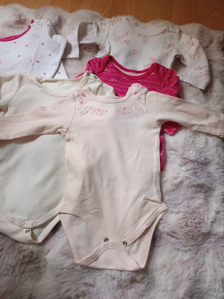 Uzun Kollu Bebek Kız Body Zıbın - Görsel 3