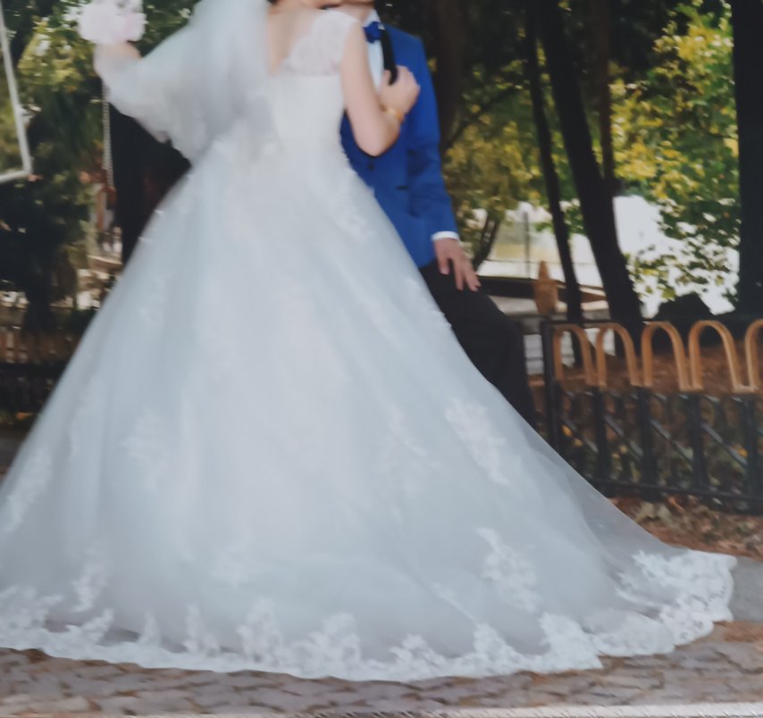 Klasik Straplez Prenses Gelinlik - Görsel 3