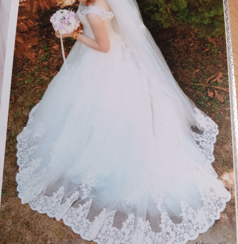 Klasik Straplez Prenses Gelinlik - Görsel 2