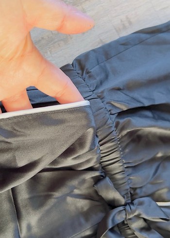 s Beden siyah Renk Siyah Uzun Kollu Mini Kadın Pijama Takımı