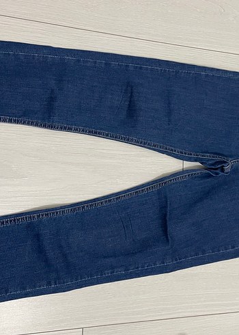 Diğer Kadın Mavi Denim Regular Fit Midi Jean