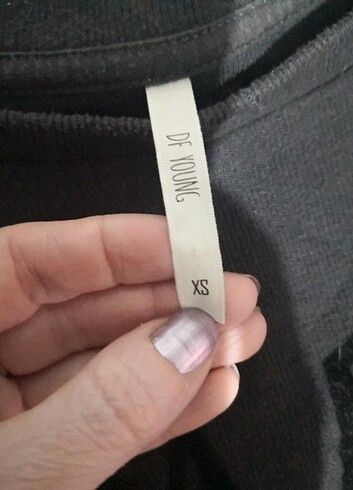 xs Beden gri Renk Defcto sweatshirt