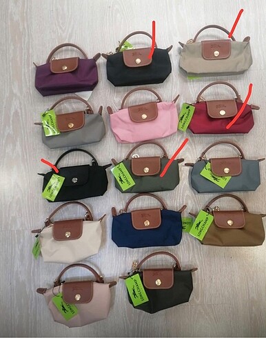 Longchamp Kişiye Özel İsim Baskılı Longchamp