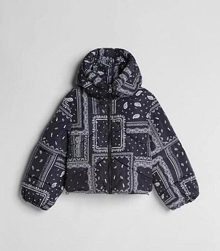 Bershka bandana desenli mont