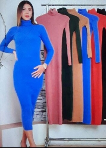 Diğer İki ayrı model triko elbise