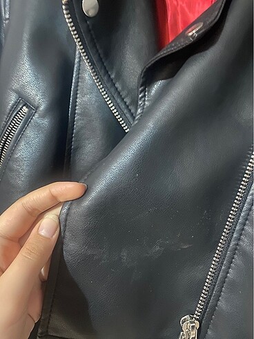l Beden Pull&Bear deri ceket