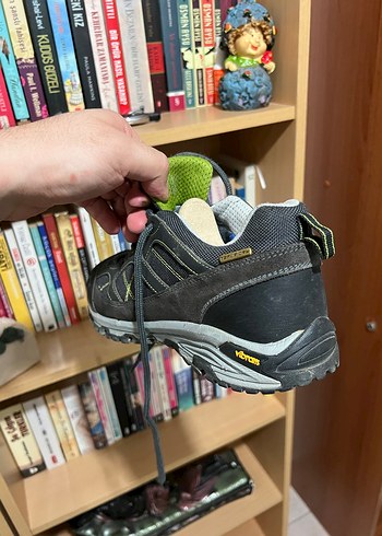 Gri Siyah Bağcıklı Erkek Outdoor Spor Ayakkabısı - Görsel 3