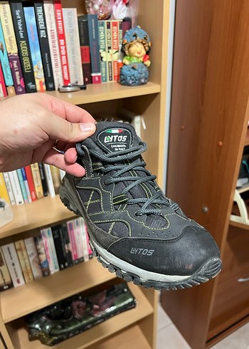 Gri Siyah Bağcıklı Erkek Outdoor Spor Ayakkabısı - Görsel 4