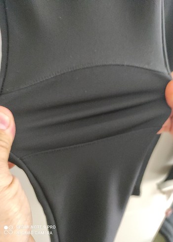 Siyah Kadın Elastik Tayt - Günlük Spor - Görsel 4