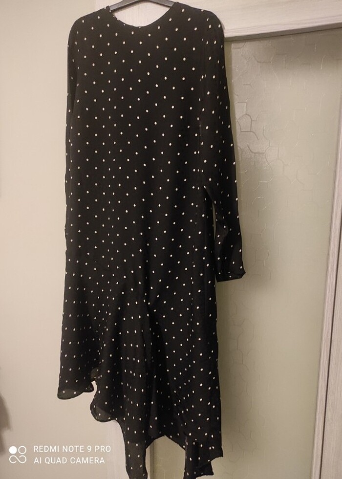 Asimetrik kesim Elbise - Görsel 2