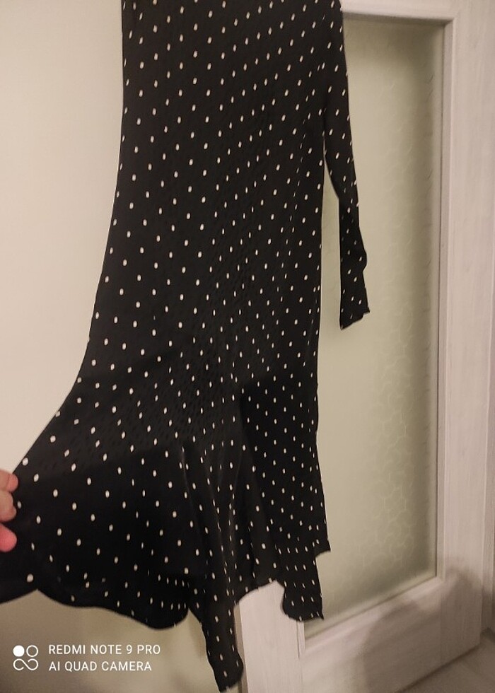 Asimetrik kesim Elbise - Görsel 3