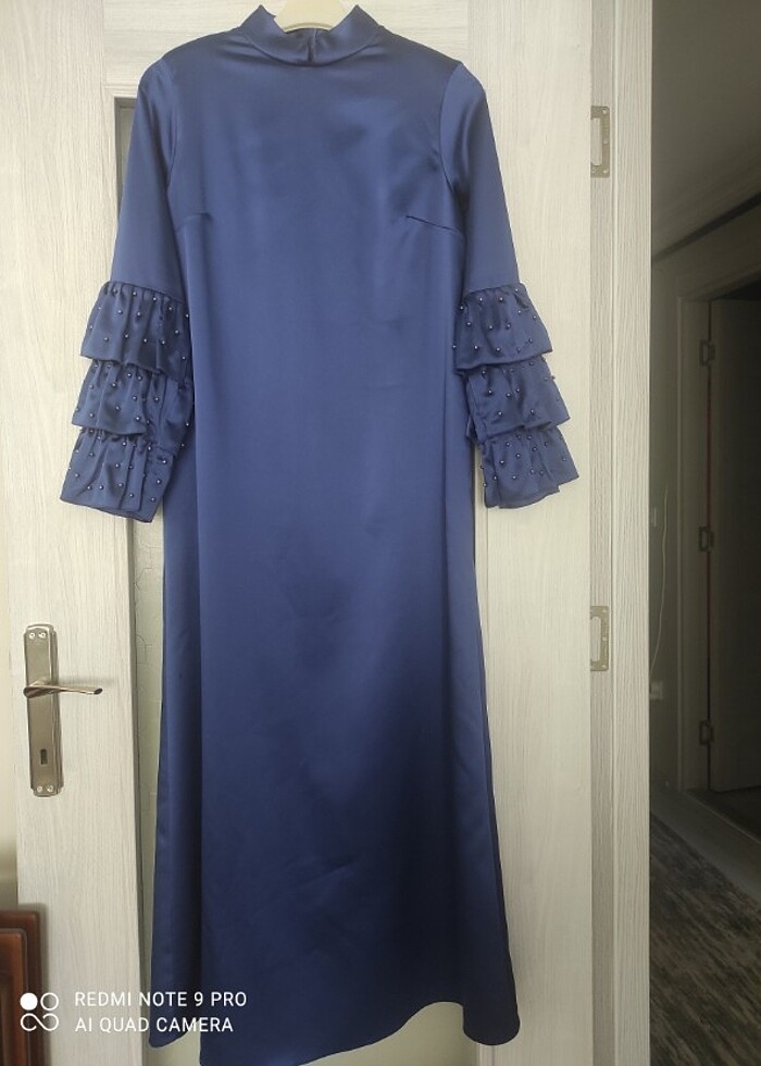 Özel dikim şık düğün davet elbisesi - Görsel 4