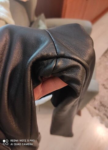 Deri İçi Şardonlu Tayt - Görsel 8
