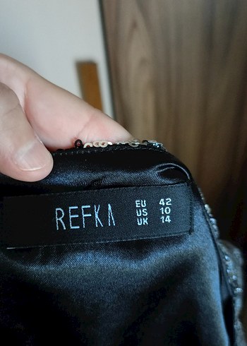 42 Beden siyah Renk Siyah Gümüş Payetli Uzun Kollu ceket