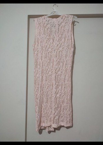 Bej Uzun Dantel Bohem Kadın hırka - Görsel 6