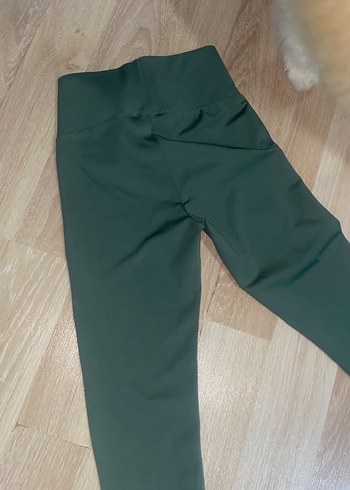 Yeşil Kadın Tayt - Görsel 2