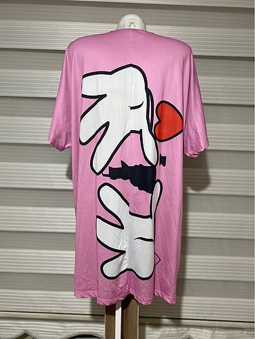 xl Beden pembe Renk PEMBE TUNİK