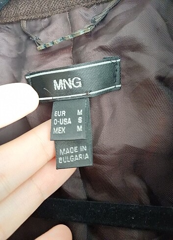 m Beden Mango kürk