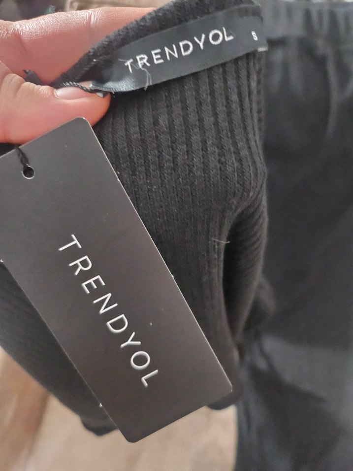 Siyah Etek hırka takım - Görsel 4