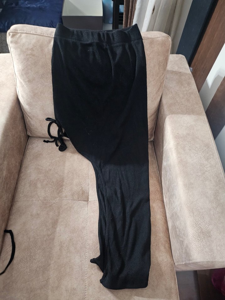 Siyah Etek hırka takım - Görsel 5