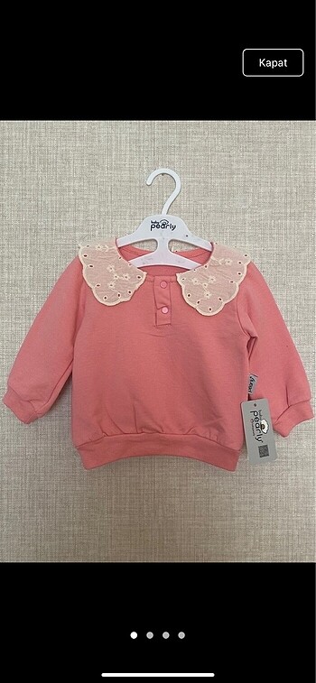 12-18 ay sweatshirt