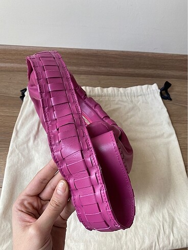 Beden pembe Renk Croissant Bag