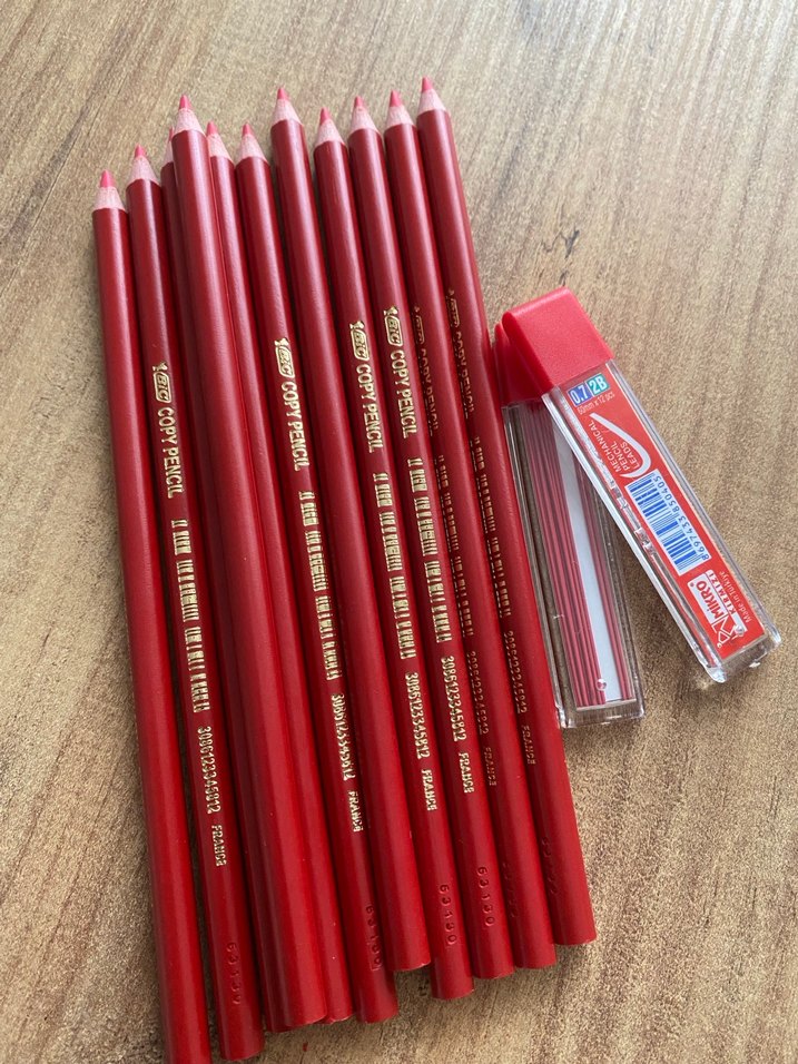 Bic kırmızı kopya kalemi - Görsel 4