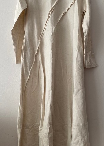 Ege dikiş detaylı elbise - Görsel 2