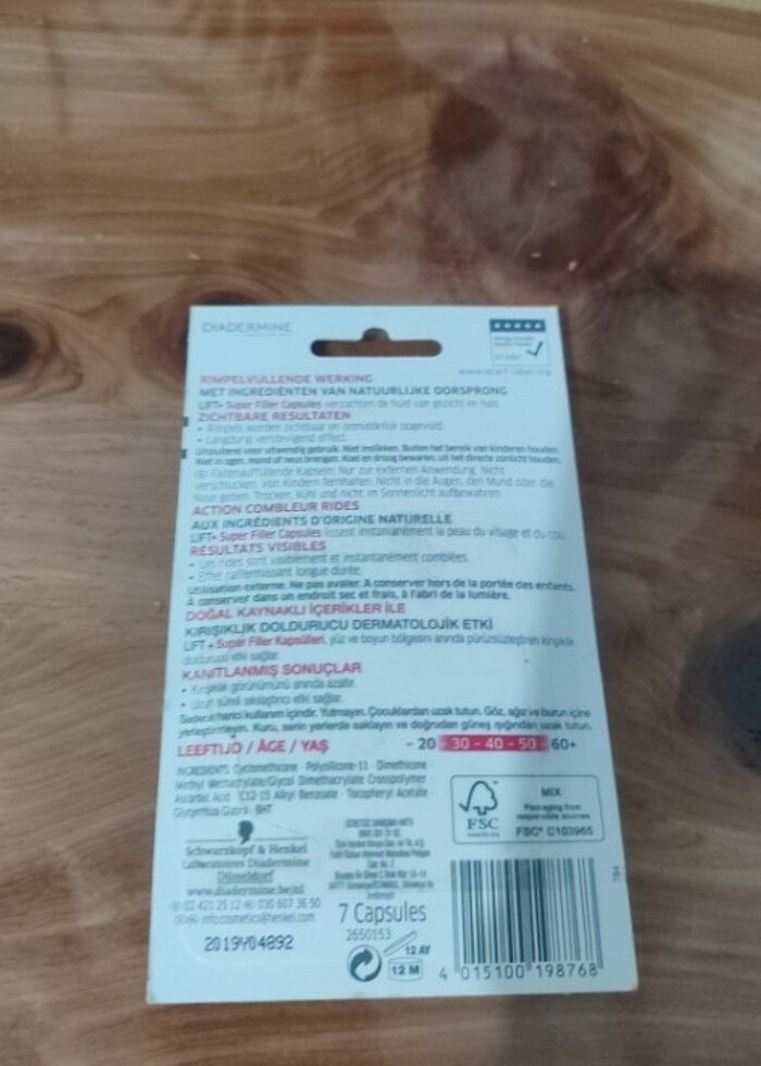 Diadermine Lift+Super Filler Kapsül 7'li - Görsel 2